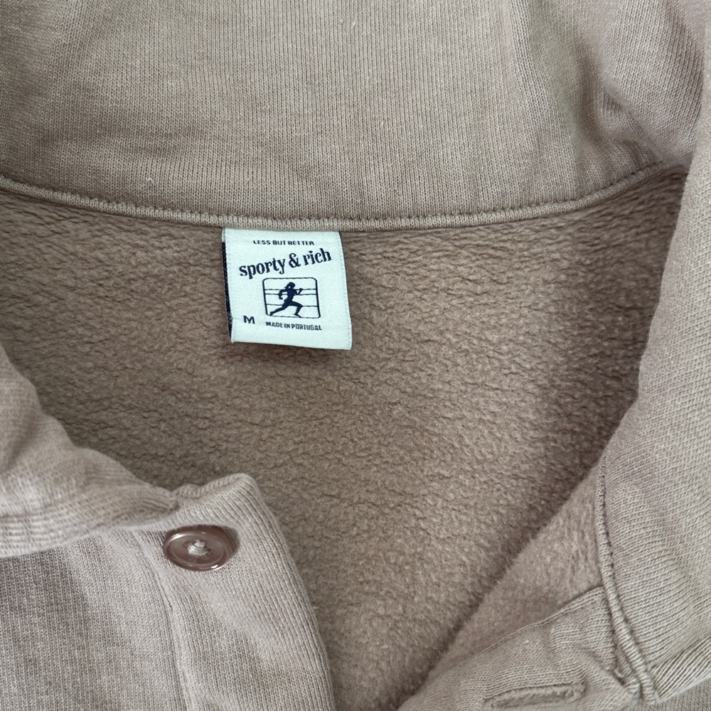 Sporty & Rich Tan Sweatshirt - Picture 3 of 5